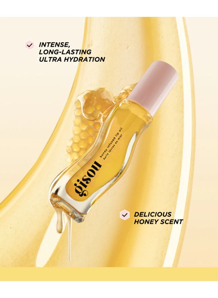 جيسو زيت الشفاه جيسو بنكهة العسل - ذهبي شفاف، 8 مل - Image 4